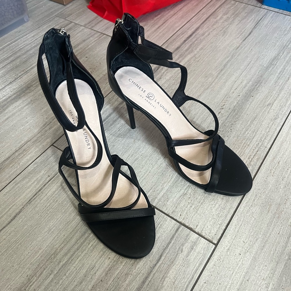 Chinese Laundry Strappy Stilettos Size 10